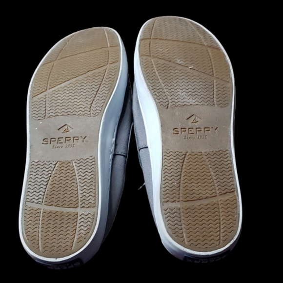 Sperry Top Sider Gray Size 8 - Picture 3 of 4